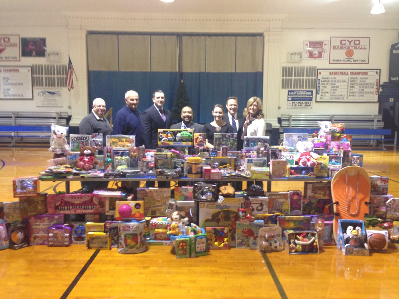 Tom Crimmins Realty Toy Drive
