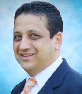 Portrait of Atef Sedhom, NYS Licensed Real Estate Associate Broker.