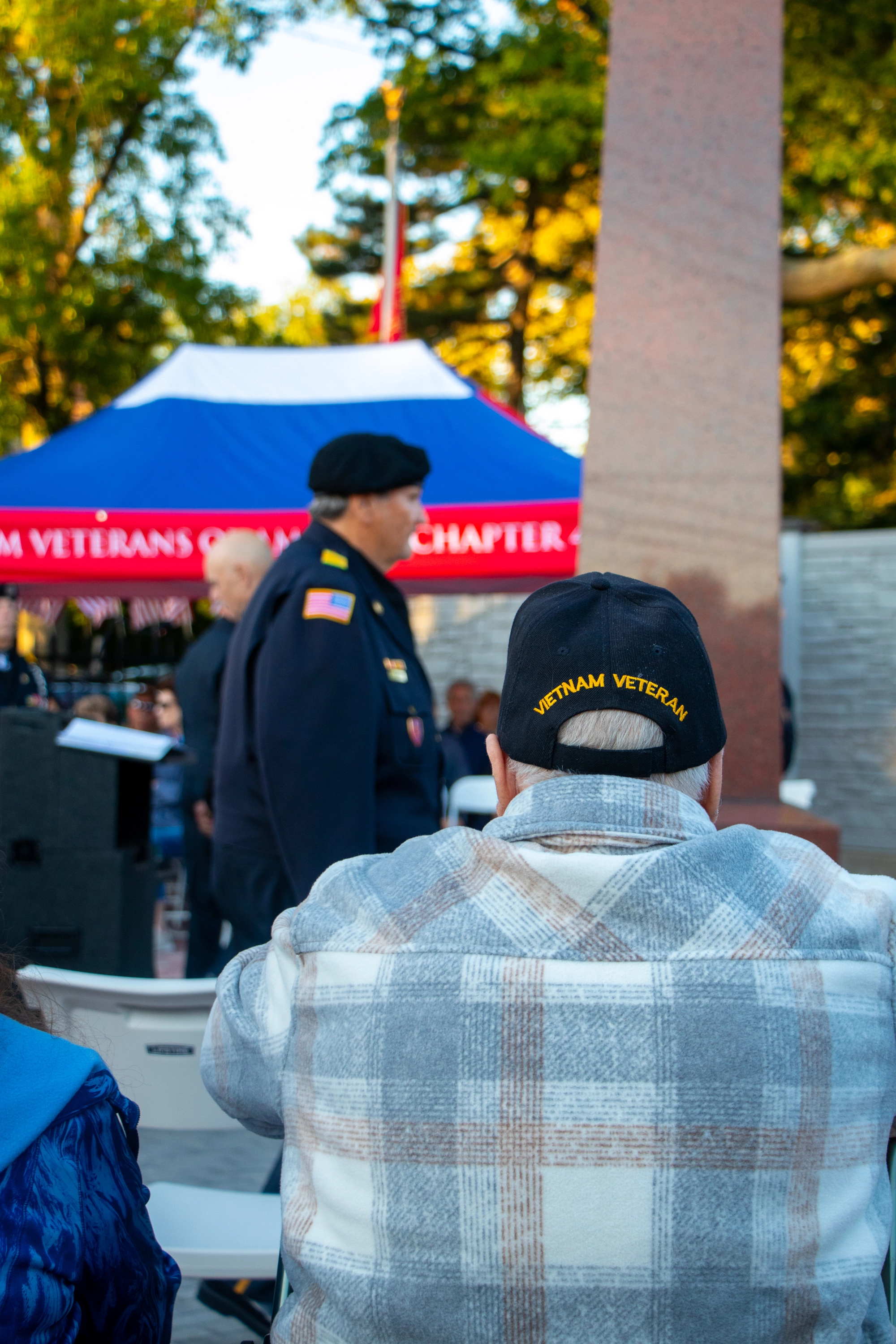 Staten Island veterans at memorial service