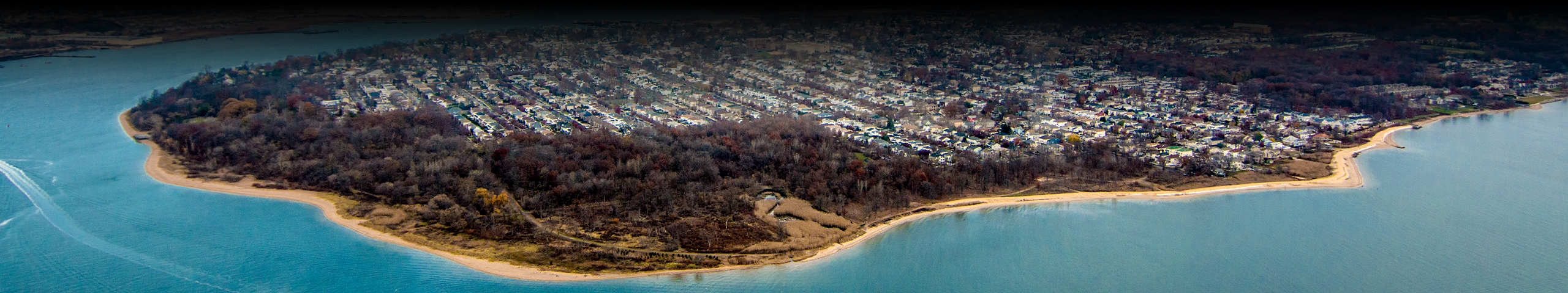 Staten Island South Shore Aerial View